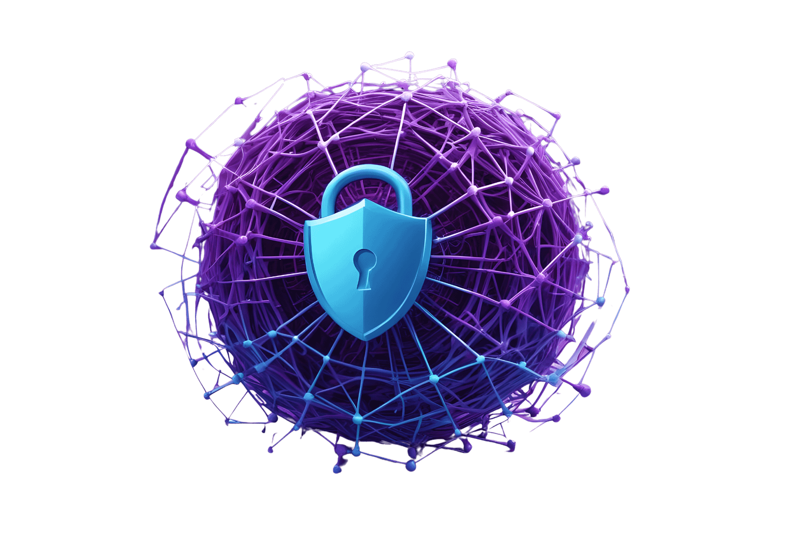 A secure firewall icon symbolizing network security assessment.